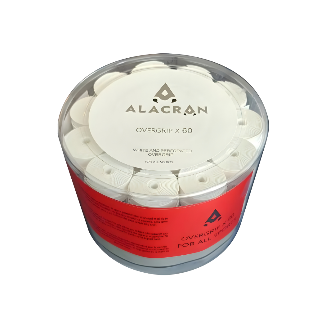 ALACRAN OVERGRIPS PERFORATED WHITE