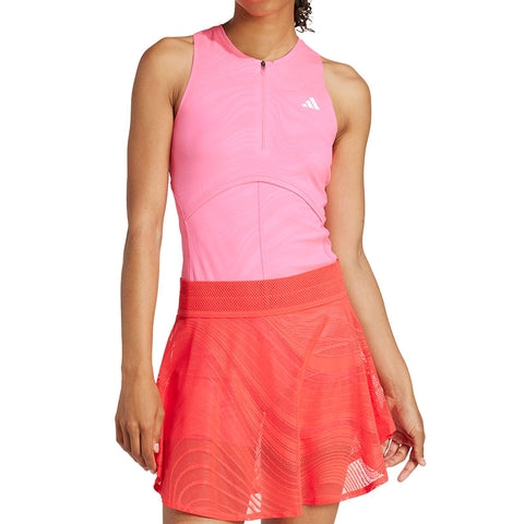 ADIDAS ONESIE & SKIRT ROSELUC PINK SIZE M
