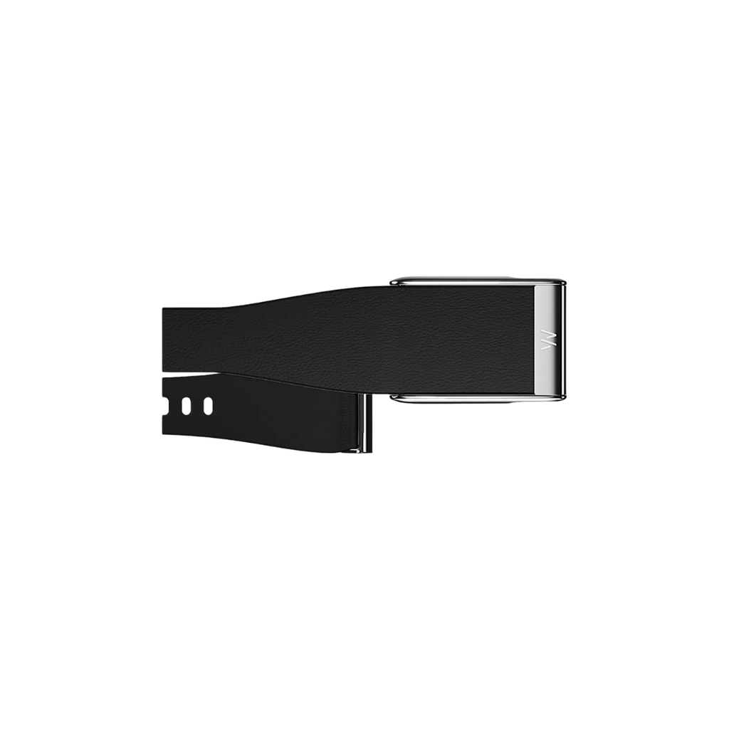 WHOOP STRAP MG LEATHERLUXE 5.0 BLACK TITANIUM