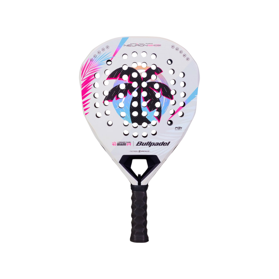 BULLPADEL RACKET NEURON 02 EDGE MIAMI WHITE 2026