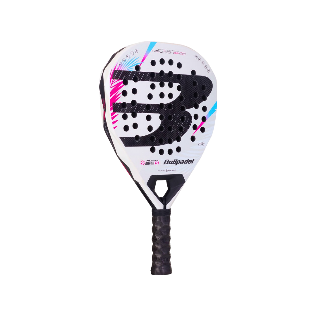 BULLPADEL RACKET NEURON 02 EDGE MIAMI WHITE 2026