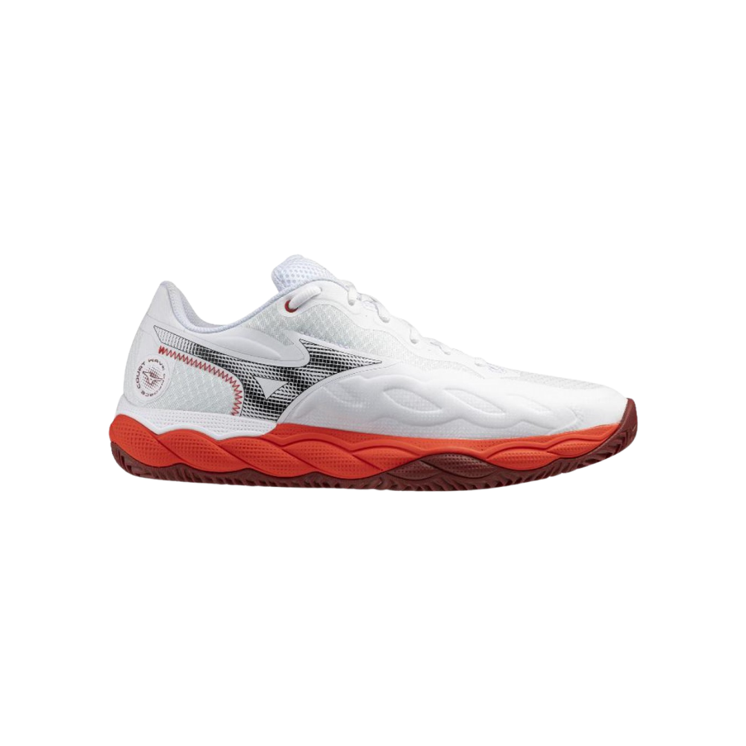 MIZUNO SHOES MEN WAVE ENFORCE COURT CLAY WHITE RED 2026