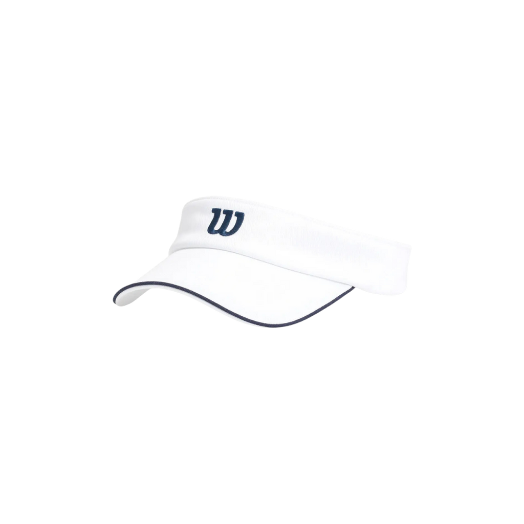 WILSON CAP VISOR CLASSIC WHITE