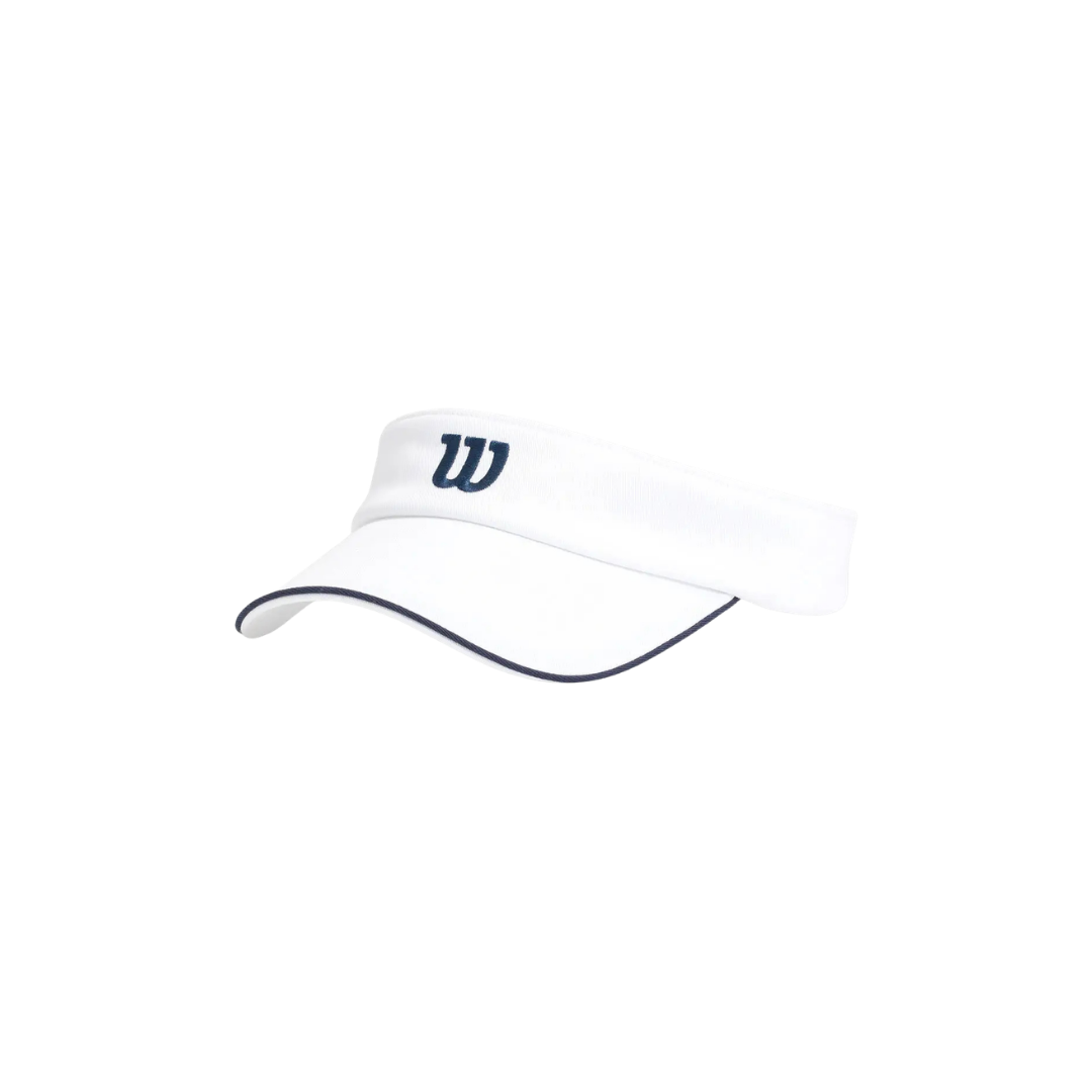 WILSON CAP VISOR CLASSIC WHITE
