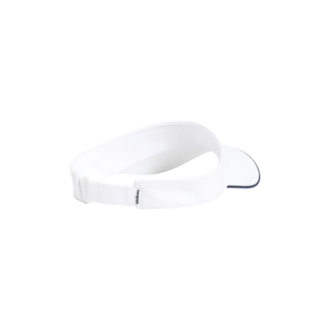 WILSON CAP VISOR CLASSIC WHITE