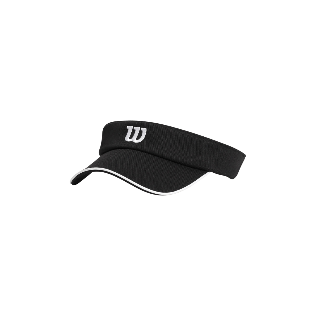 WILSON CAP VISOR CLASSIC BLACK