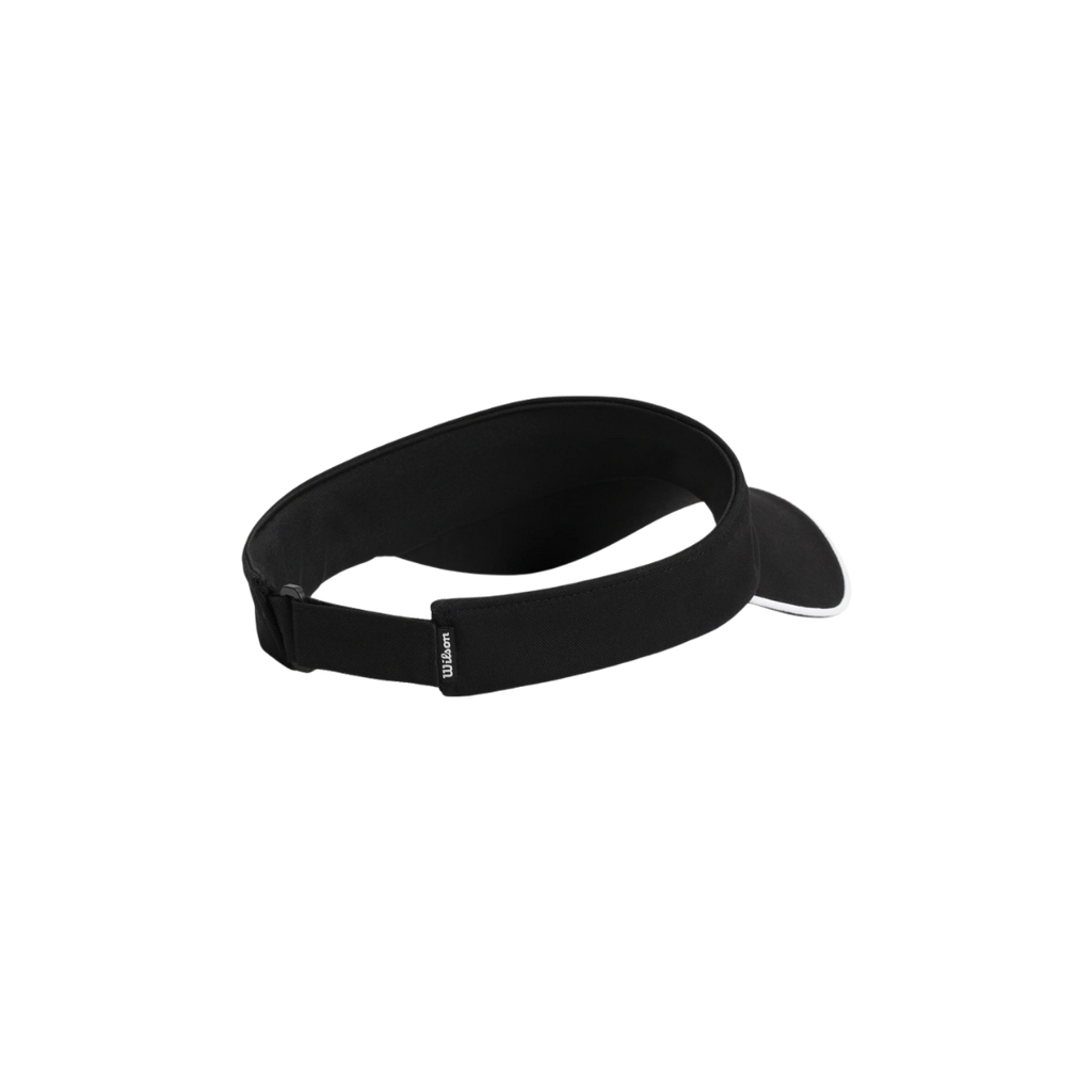 WILSON CAP VISOR CLASSIC BLACK
