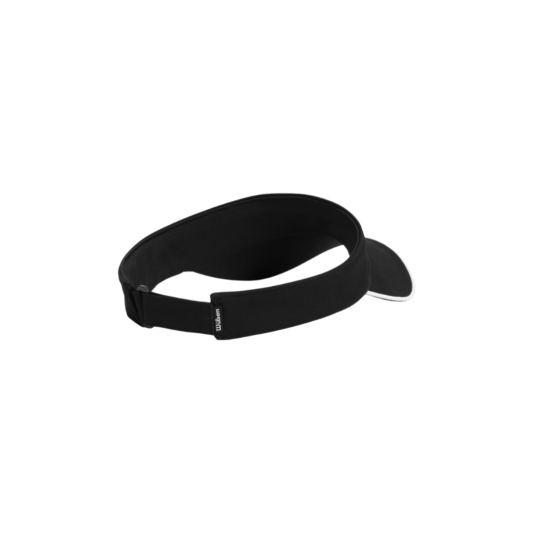 WILSON CAP VISOR CLASSIC BLACK