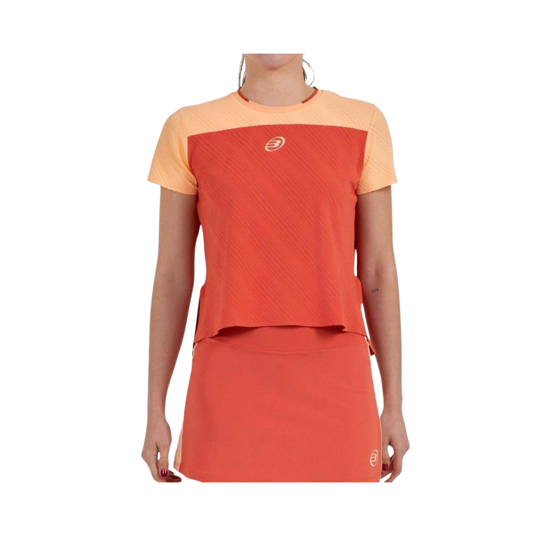 BULLPADEL T-SHIRT SPONSORS PREMIER AZABAL BEA GONZALEZ GRAPEFRUIT 2026
