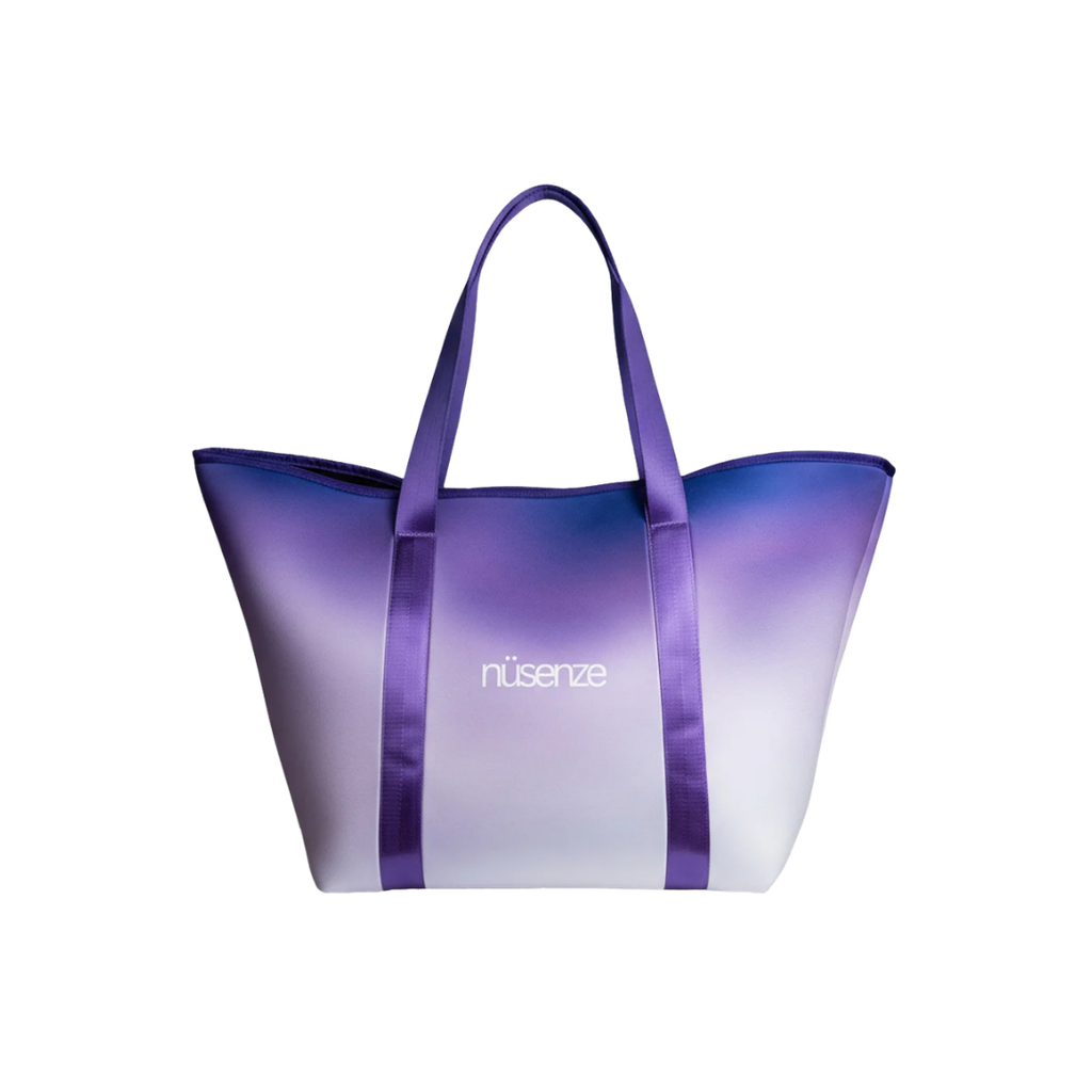NUSENZE BAG PURPLE BLUE TOTEBAG