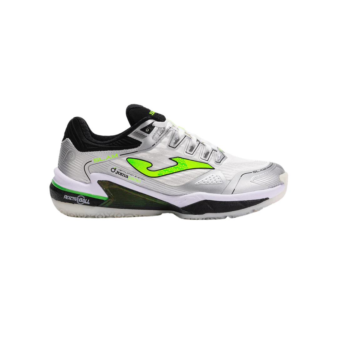 JOMA SHOES TSLAMW2512OM SLAM MEN 2512 WHITE BLACK