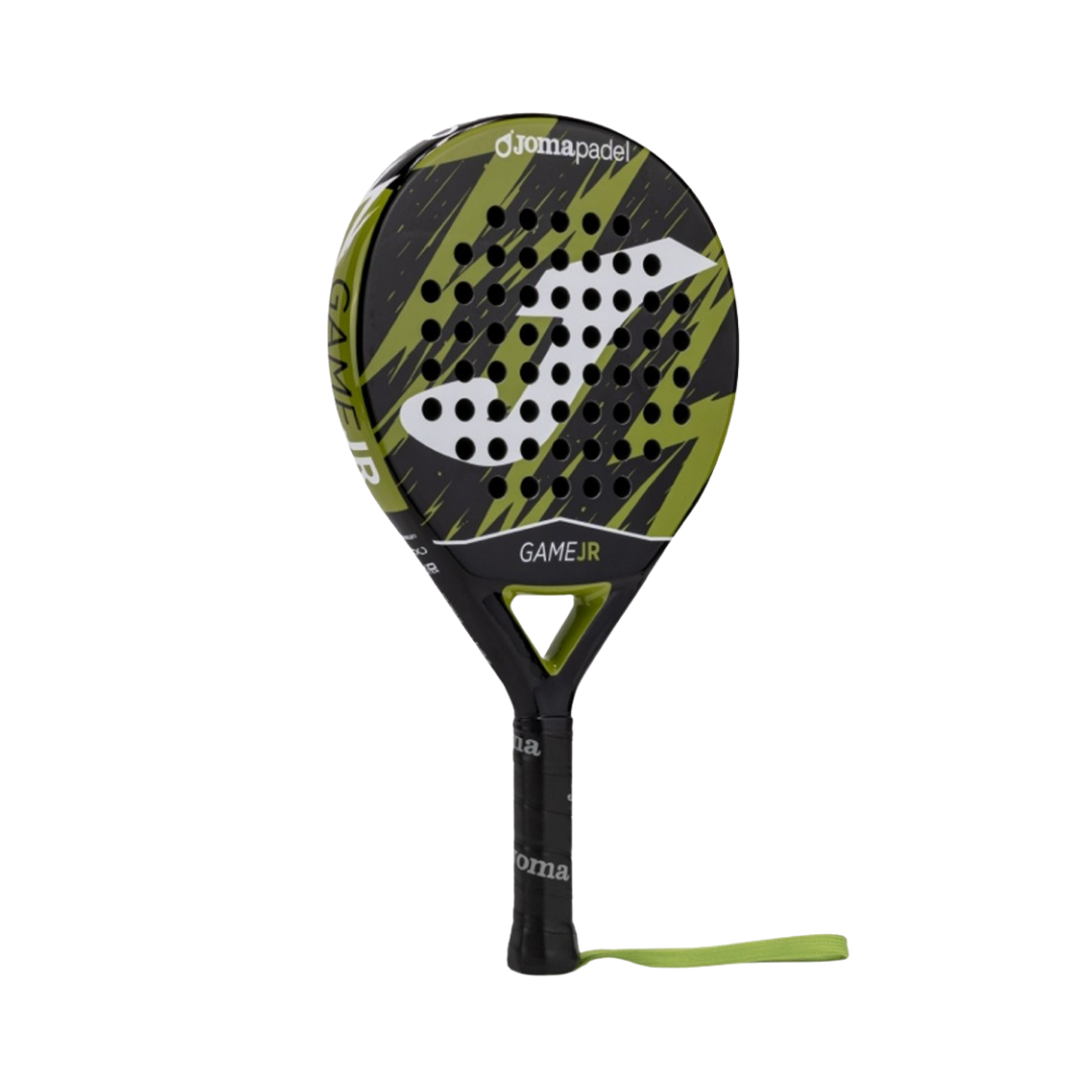 GAME JR PADDLE RACKET BLACK GREEN