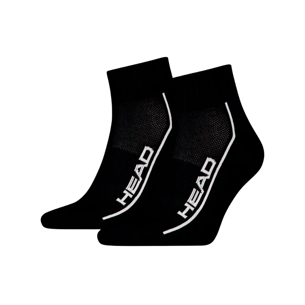 HEAD SOCKS SHORT PADEL PERFORMANCE BLACK (1 PAIR)