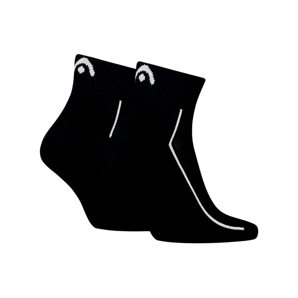 HEAD SOCKS SHORT PADEL PERFORMANCE BLACK (1 PAIR)