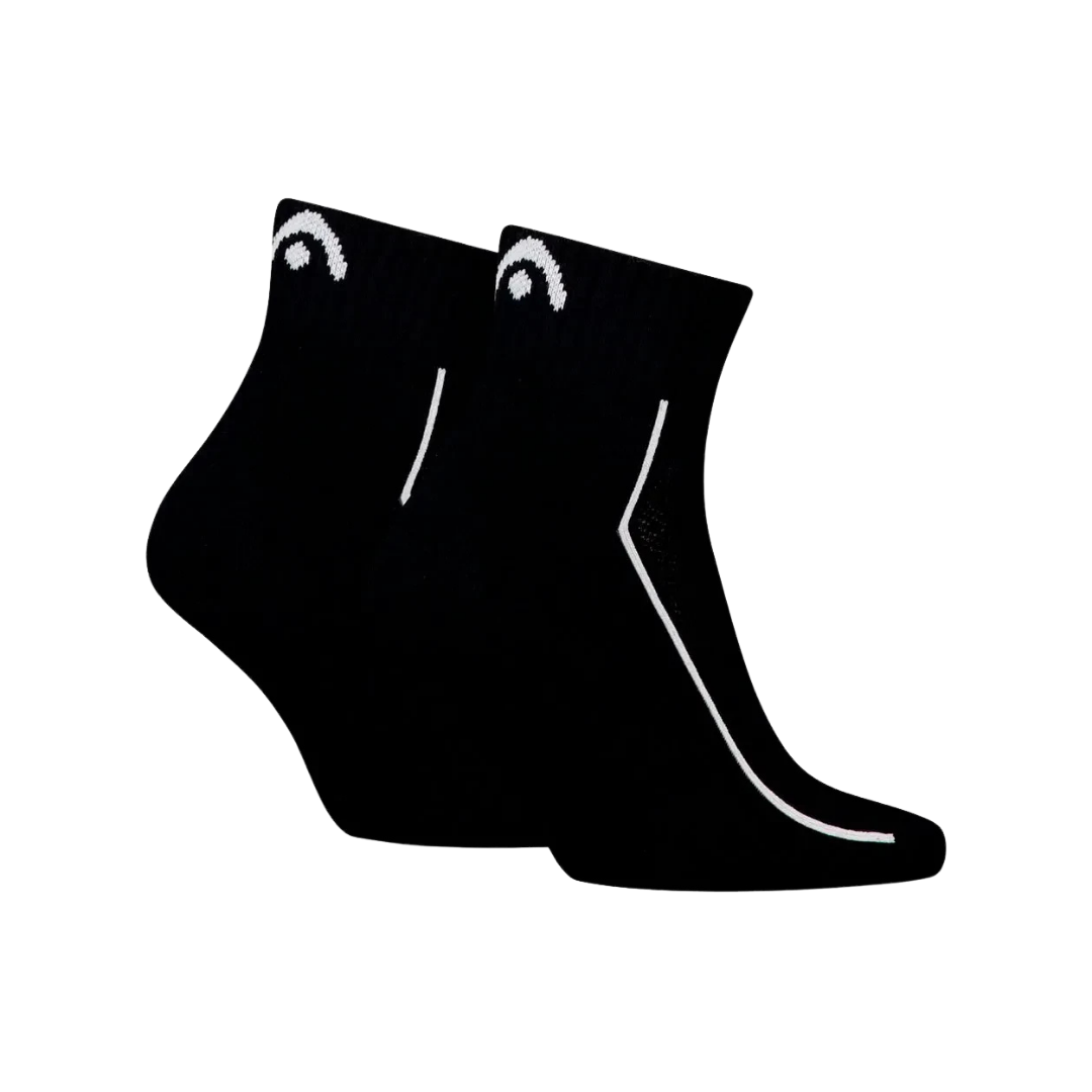 HEAD SOCKS SHORT PADEL PERFORMANCE BLACK (1 PAIR)