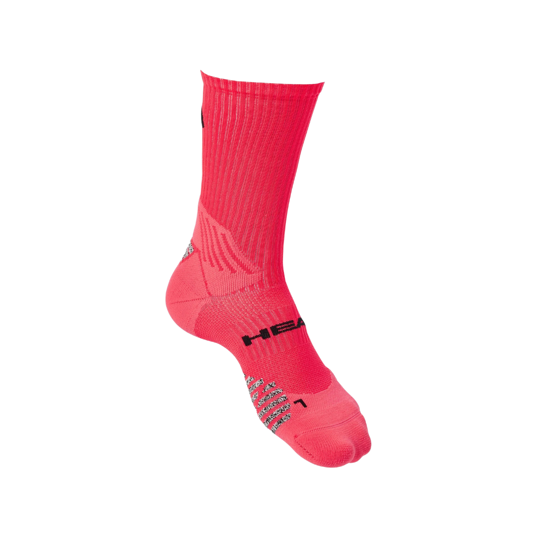 HEAD SOCKS PADEL PERFORMANCE FIERY CORAL (1 PAIR)