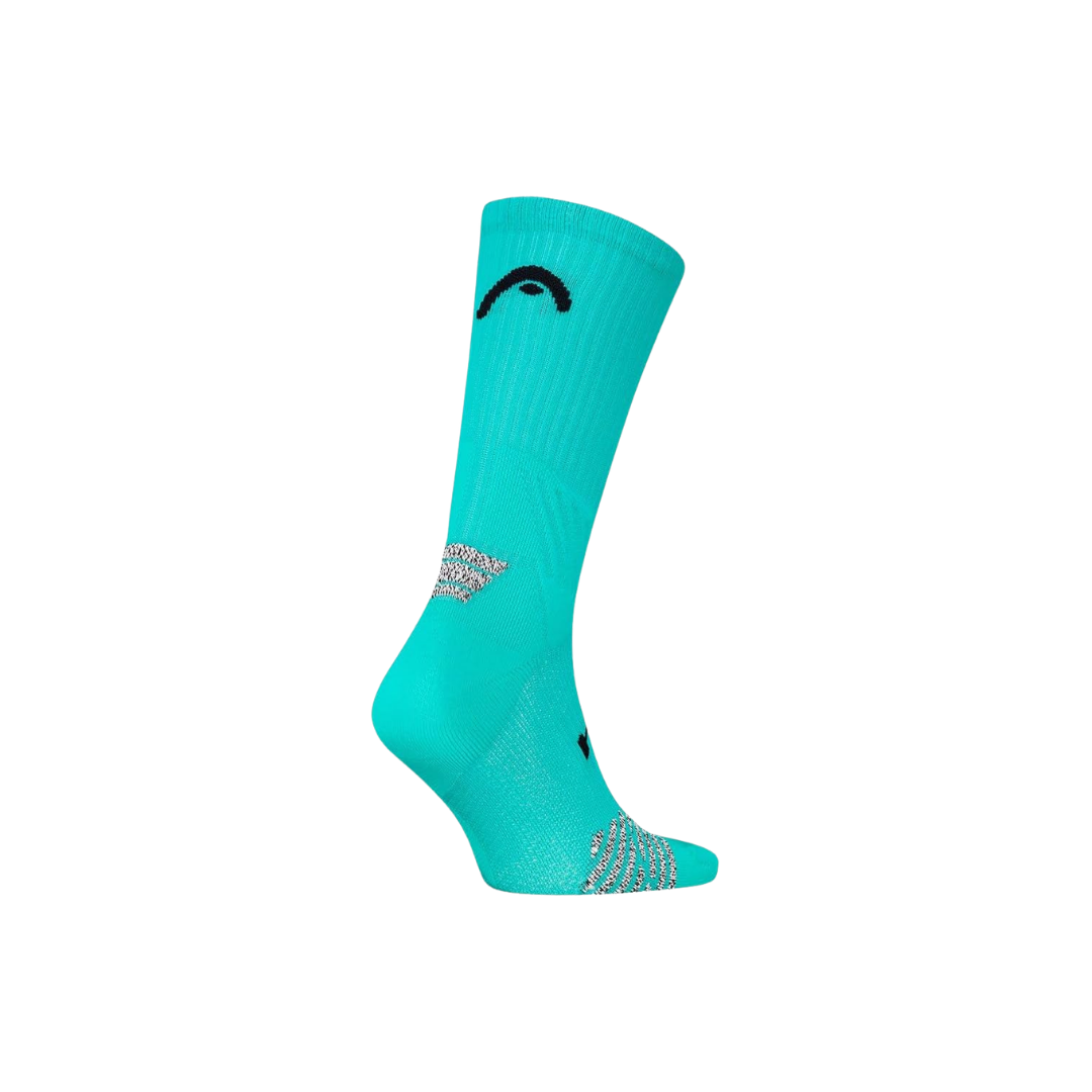 HEAD SOCKS PADEL PERFORMANCE AQUA BLUE (1 PAIR)