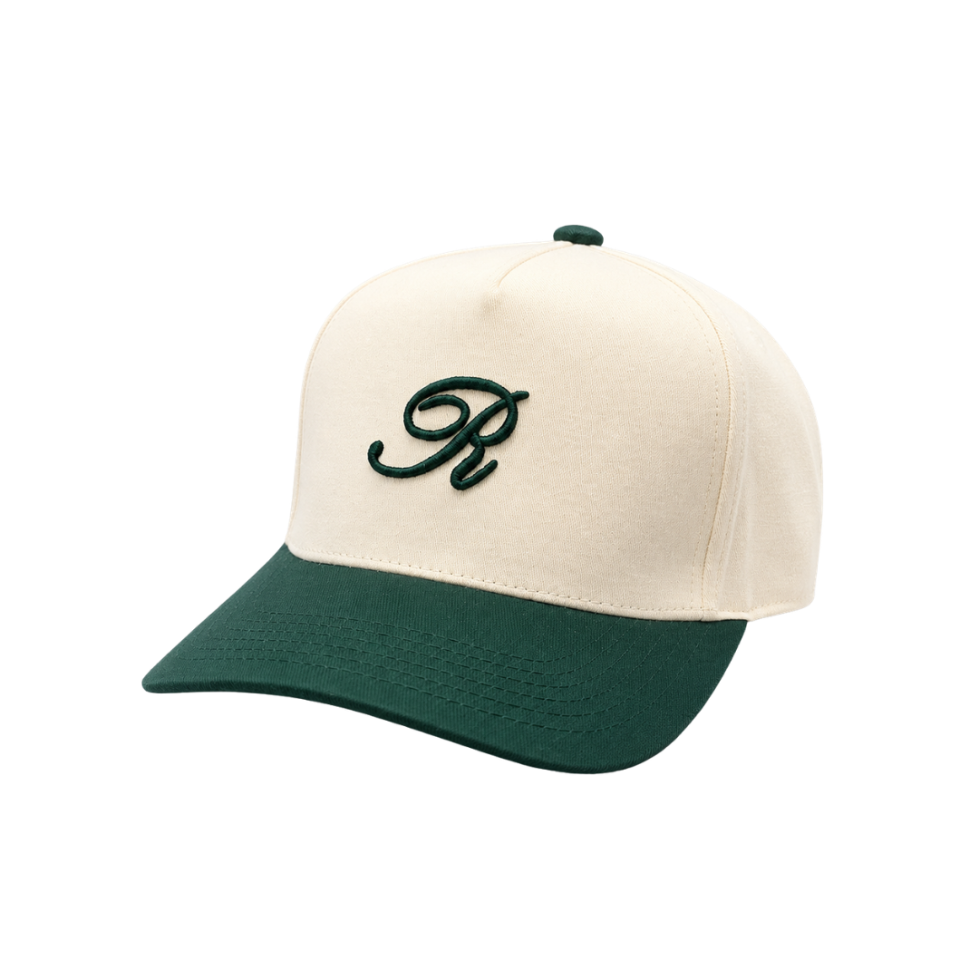 RESERVE CAP R LIFESTYLE HAT CREAM AND GREEN 2026