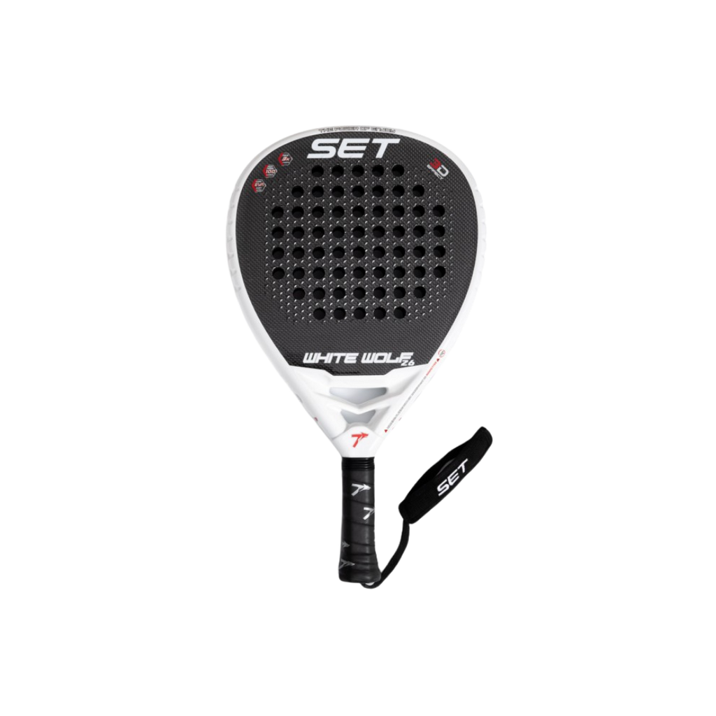 SET RACKET WHITE WOLF 2026
