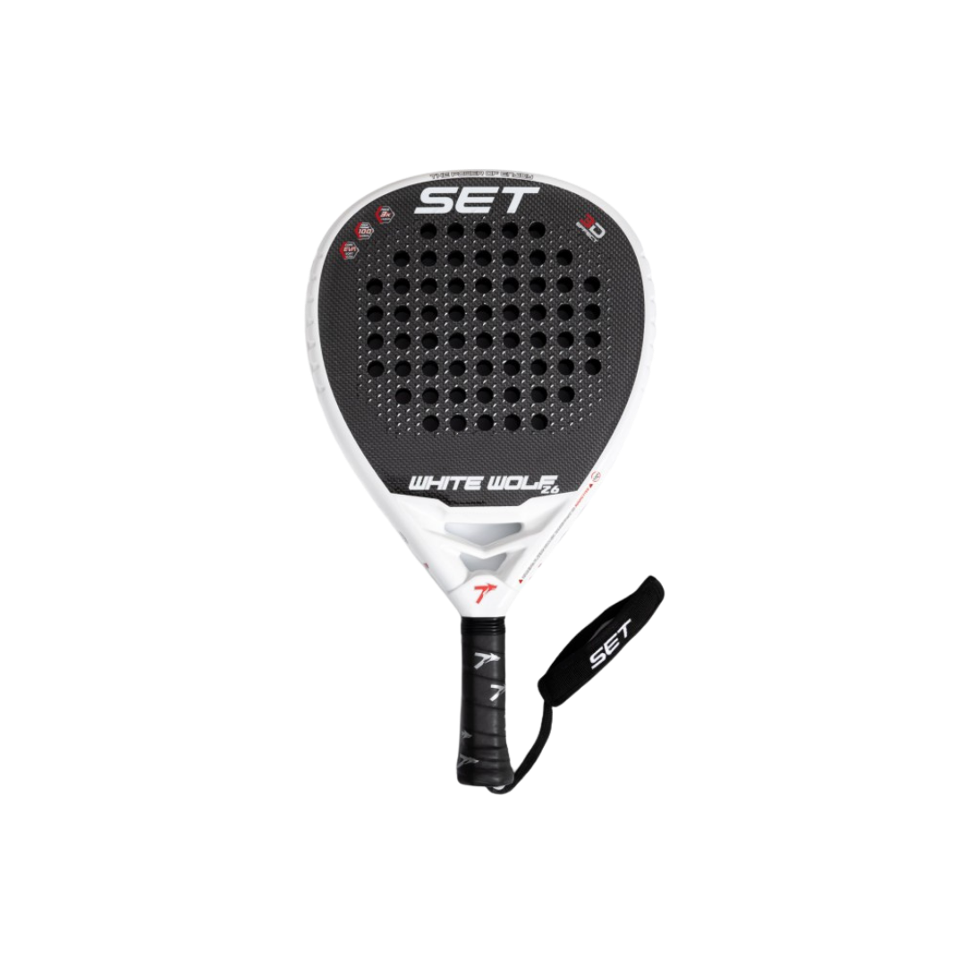 SET RACKET WHITE WOLF 2026