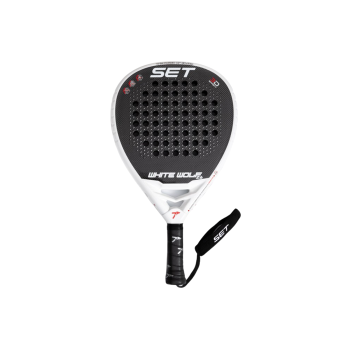 SET RACKET WHITE WOLF 2026
