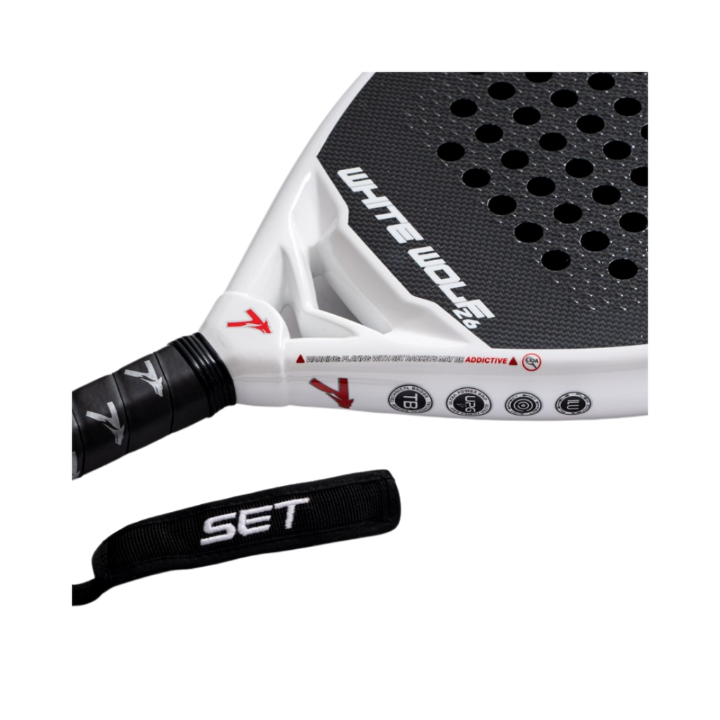 SET RACKET WHITE WOLF 2026