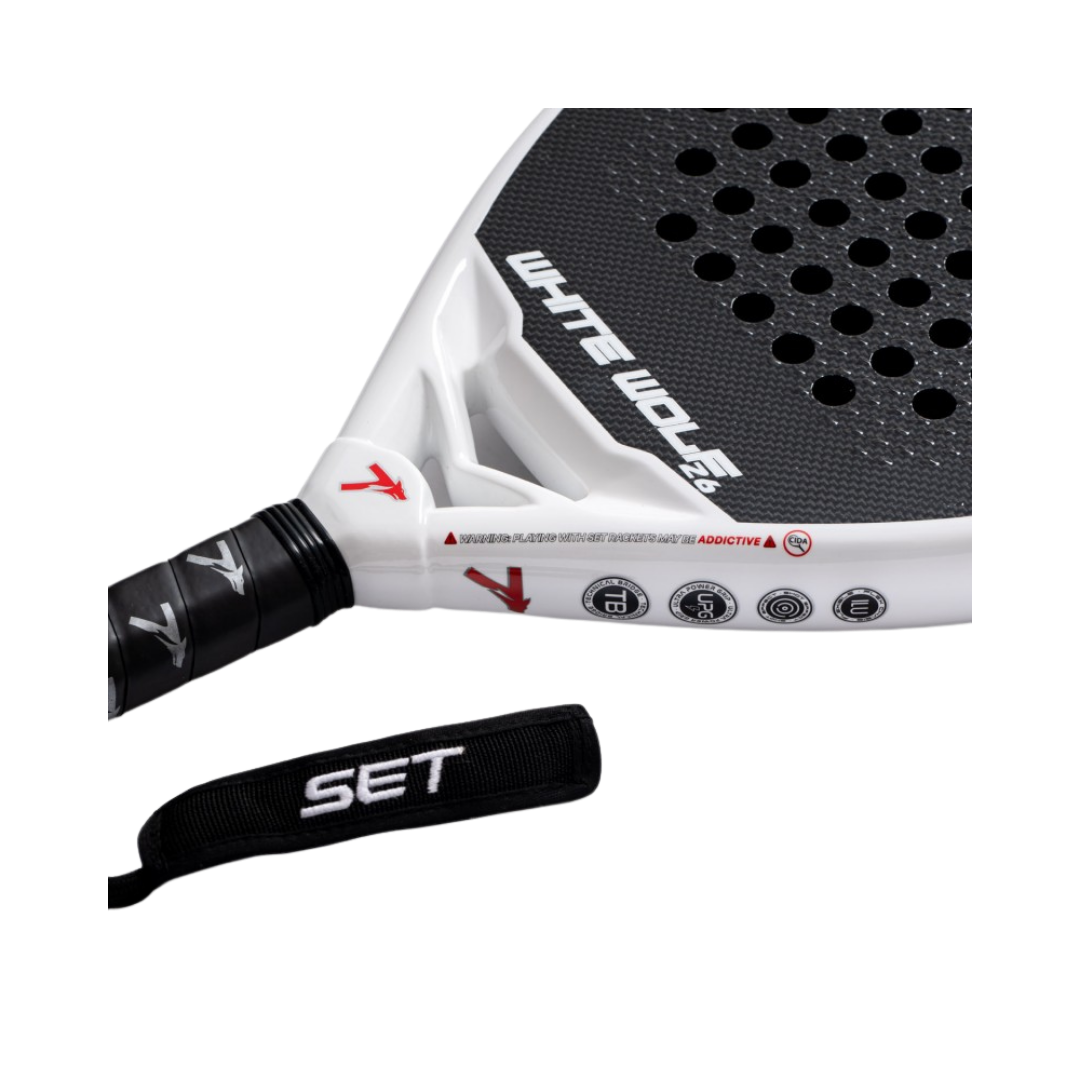 SET RACKET WHITE WOLF 2026