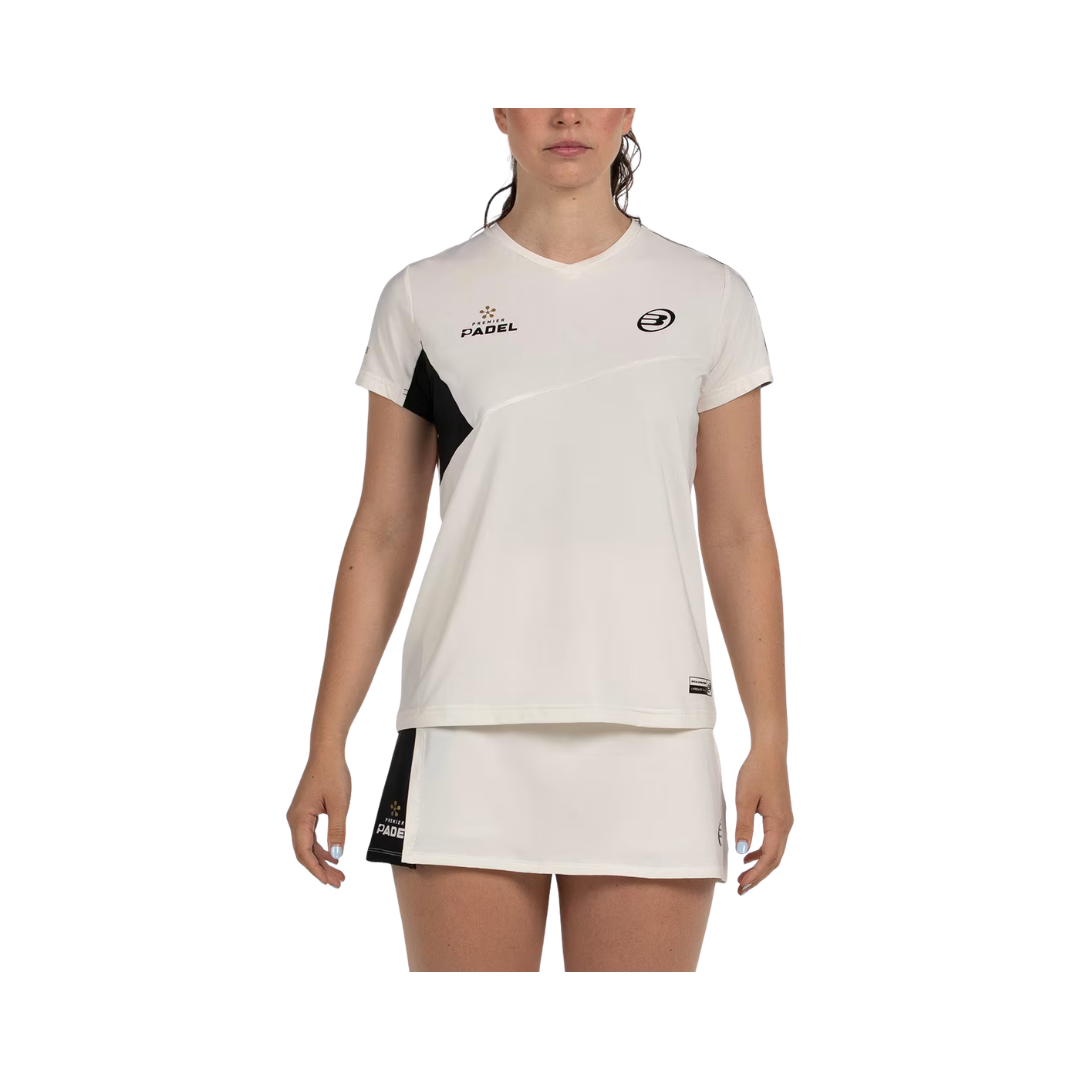 BULLPADEL T-SHIRT WOMEN PREMIER PAMPAN CRUDO 2026