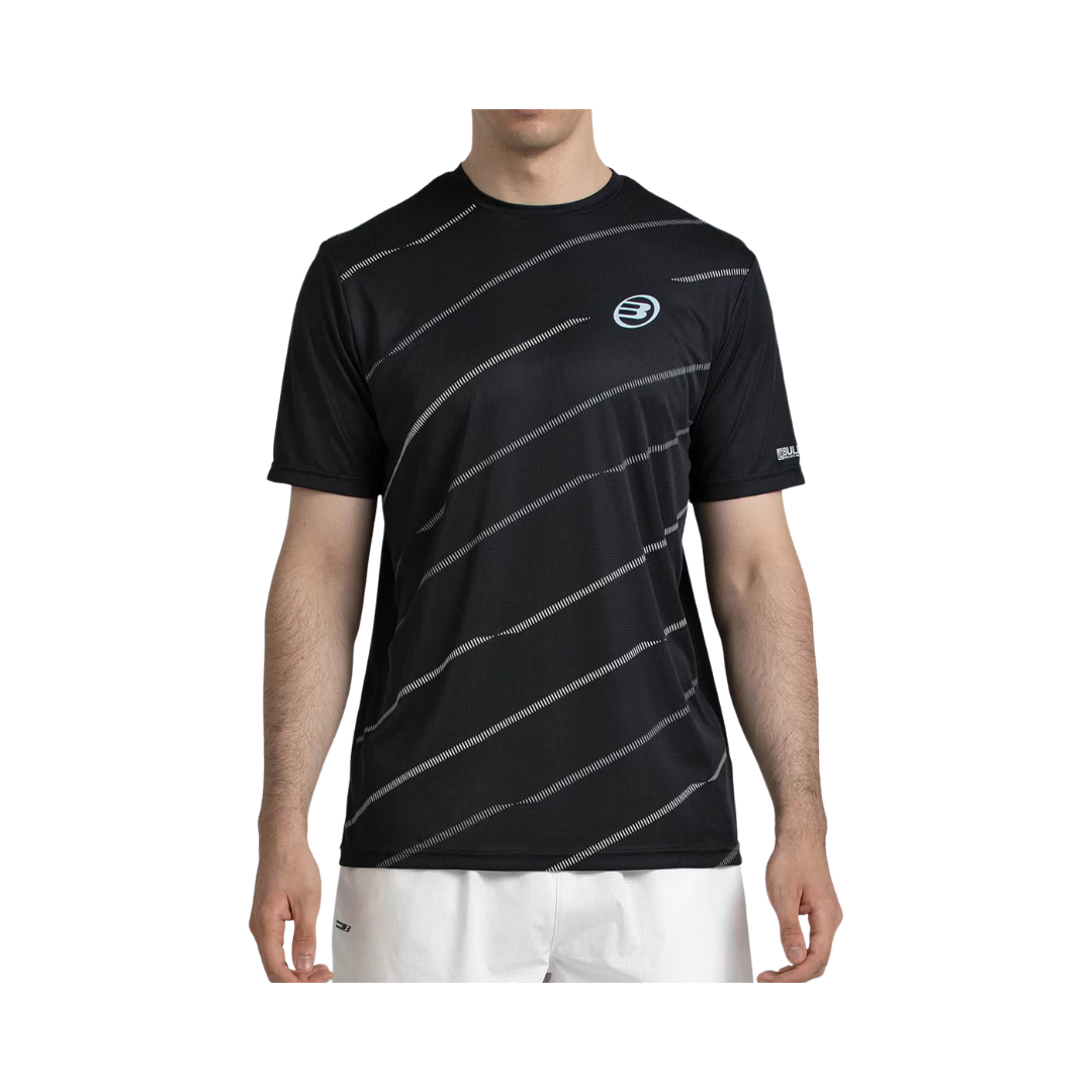 BULLPADEL T-SHIRT MEN CASINAS BLACK 2026
