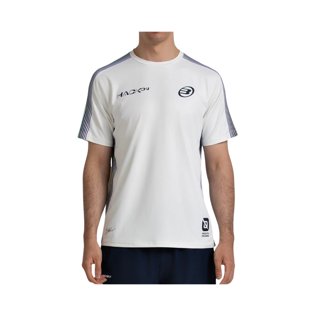 BULLPADEL T-SHIRT MEN SPONSORS PAQUITO NAVARRO 26V BONE 2026