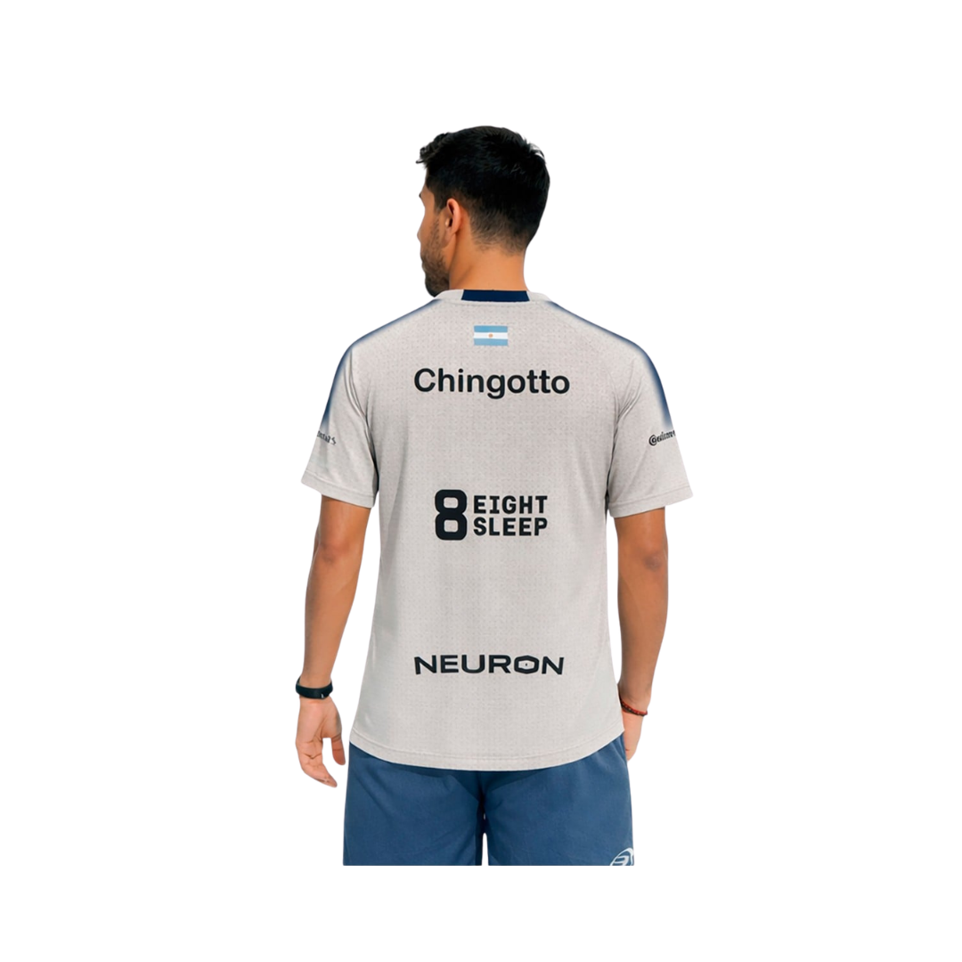 BULLPADEL T-SHIRT MEN SPONSORS PREMIER PADEL CHINGOTTO MONTSE ARENA VIGORE 2026
