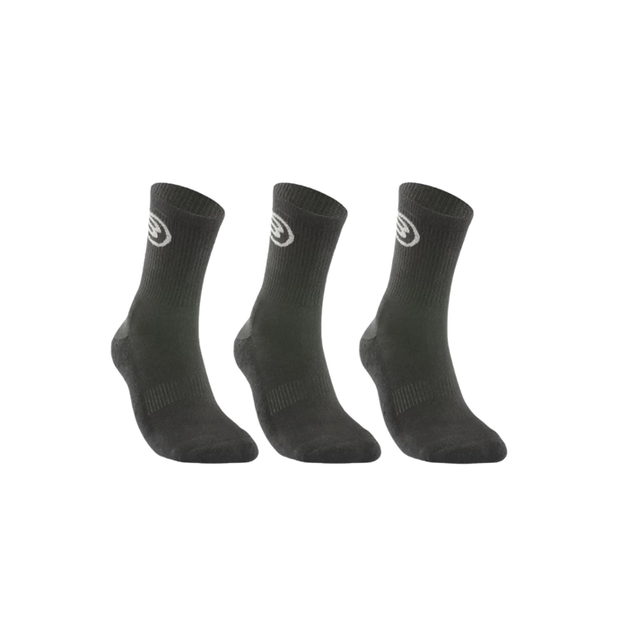 BULLPADEL SOCKS 3 PACK BP262 BLACK