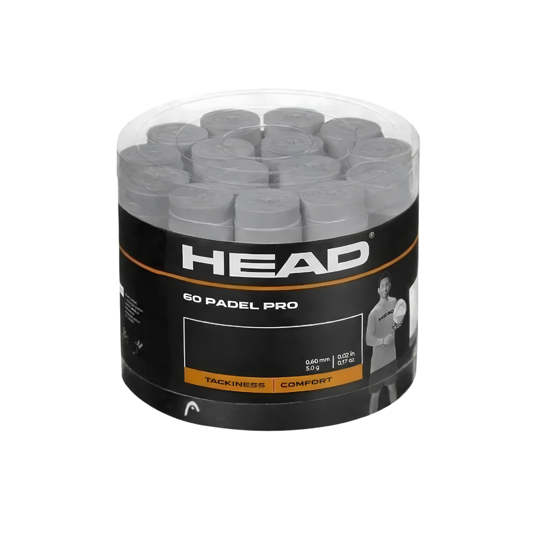 HEAD OVERGRIPS PADEL PRO GREY