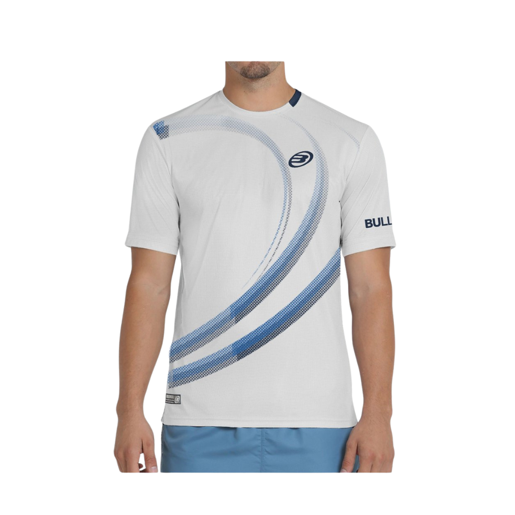 BULLPADEL T-SHIRT BEQUE BLANCO