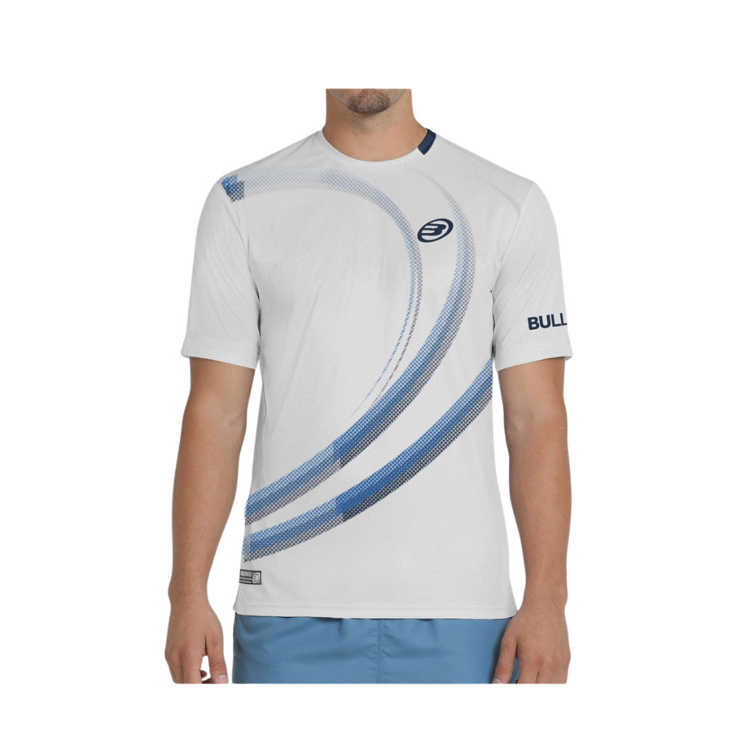 BULLPADEL T-SHIRT BEQUE BLANCO