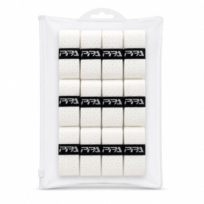PADEL PULSE OVERGRIPS PERFORATED WHITE (PACK OF 12)