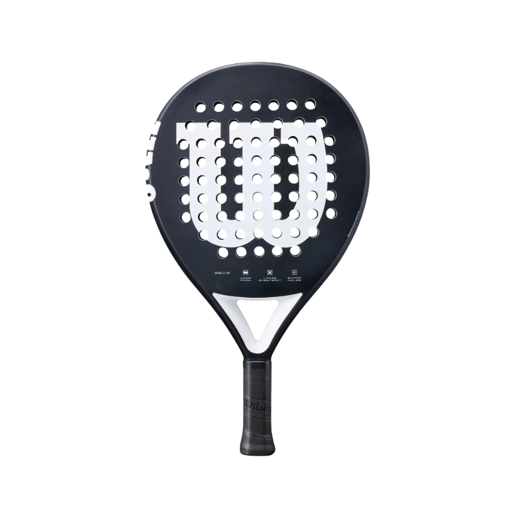 WILSON RACKET MATCH POINT BLACK WHITE 2026