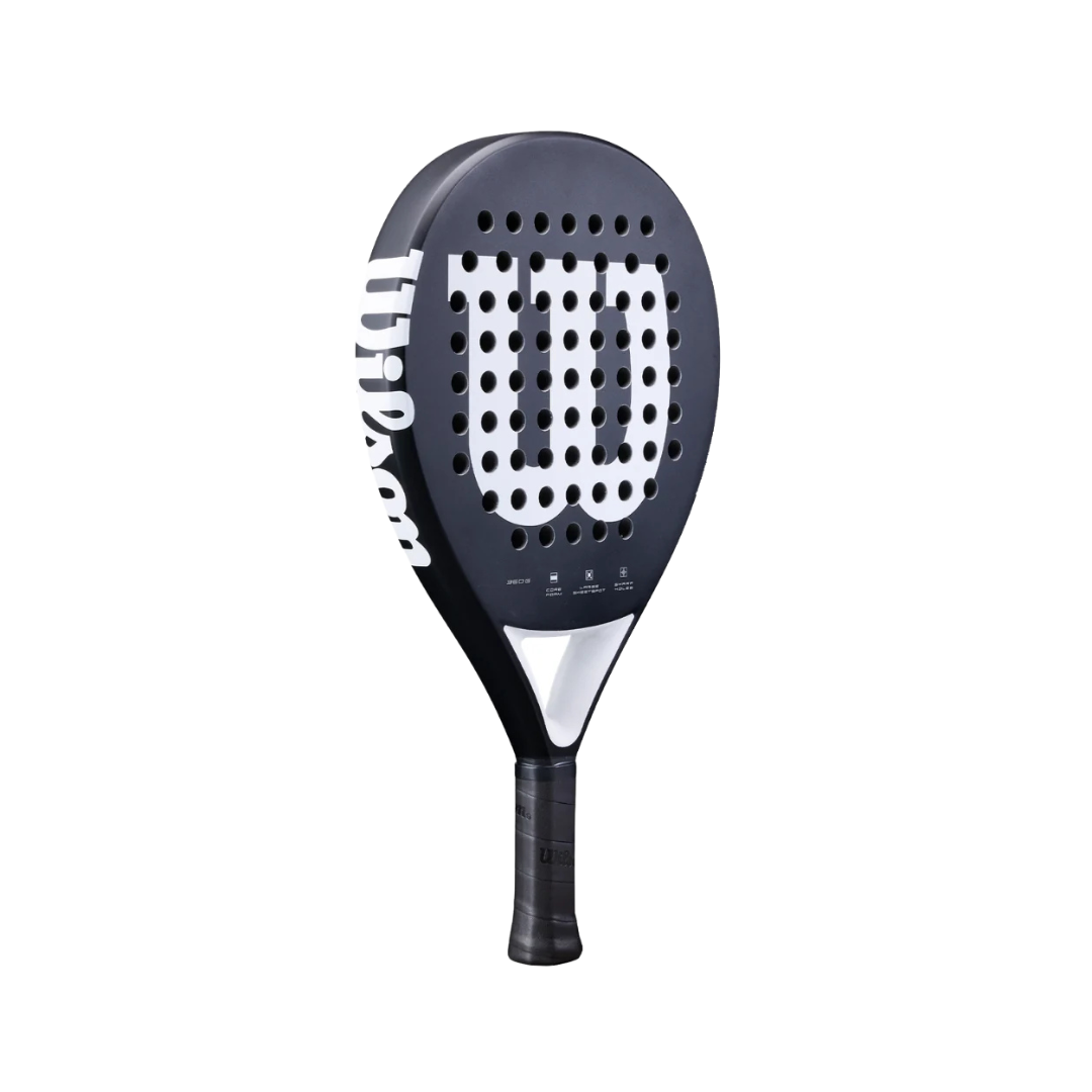 WILSON RACKET MATCH POINT BLACK WHITE 2026