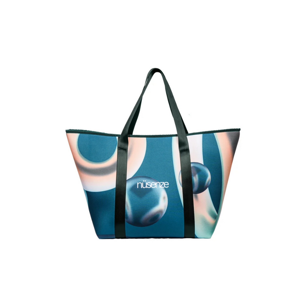 NUSENZE BAG GREEN RINGS TOTEBAG