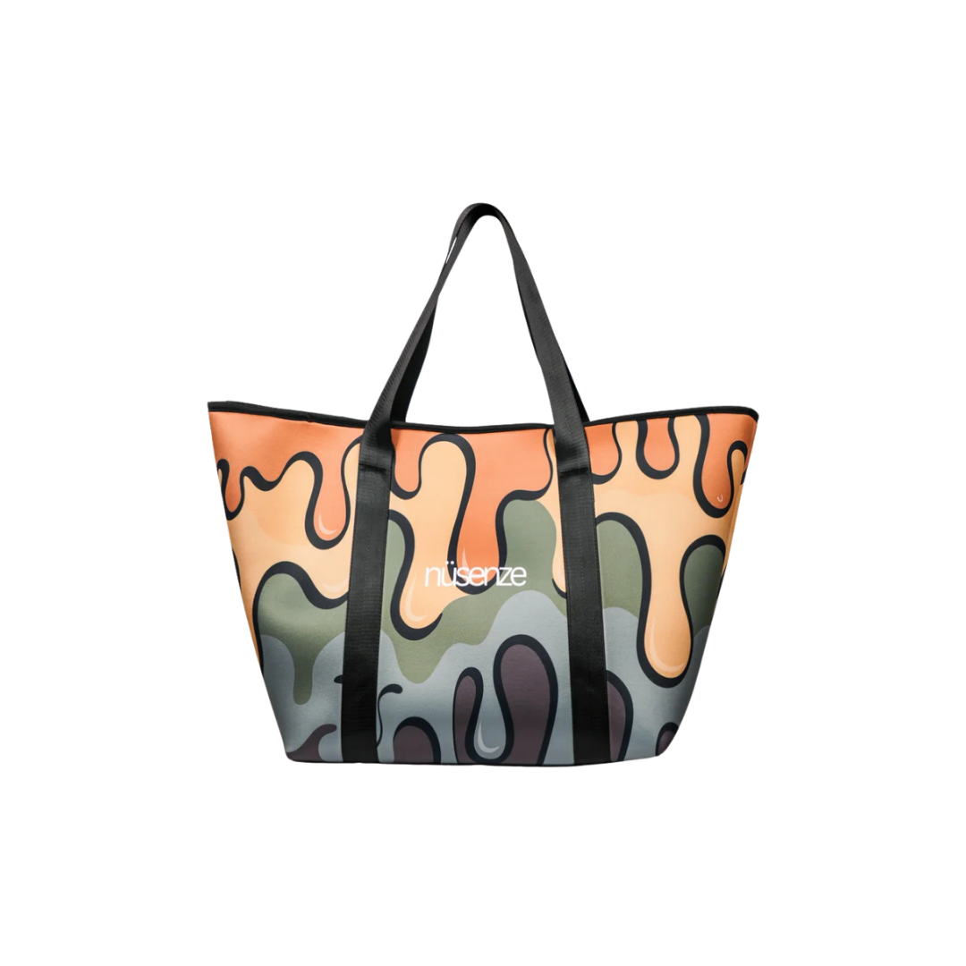 NUSENZE BAG BROWN MELTED TOTEBAG