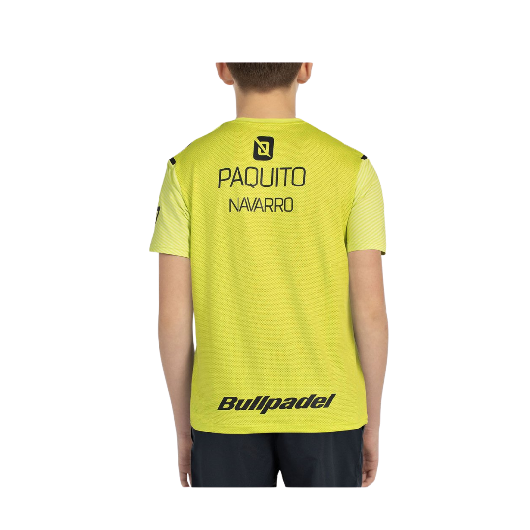 BULLPADEL T-SHIRT PAQUITO JR 25V LIMA