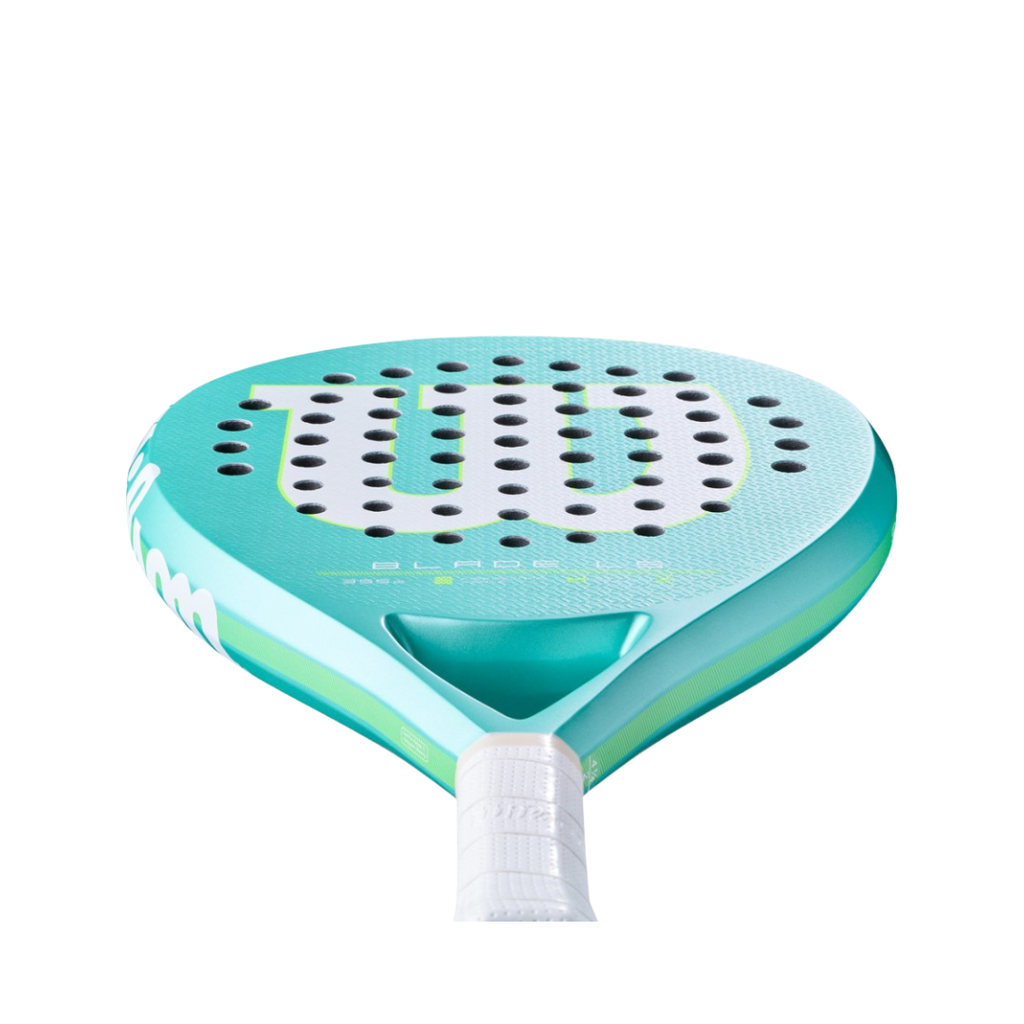 WILSON RACKET BLADE V4 LS CYAN 2026