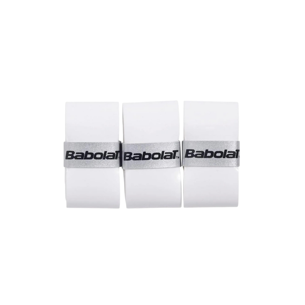 Babolat Overgrips Pro Tour 2.0 Comfort White (pack of 3)