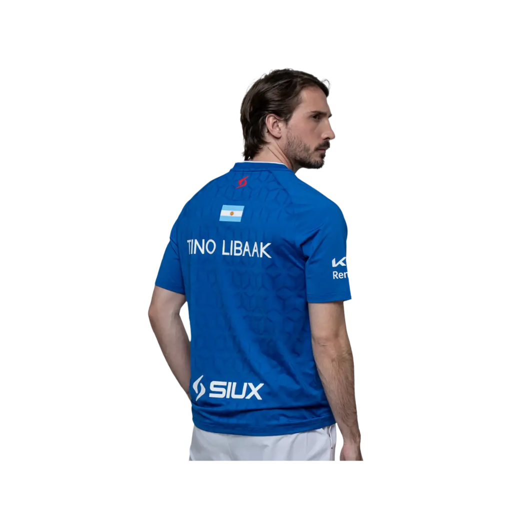 Siux T-shirt Men Sponsors Tino Libaak Diablo Blue 2026