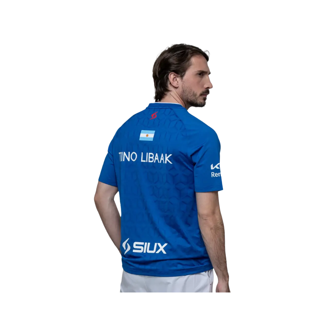 Siux T-shirt Men Sponsors Tino Libaak Diablo Blue 2026