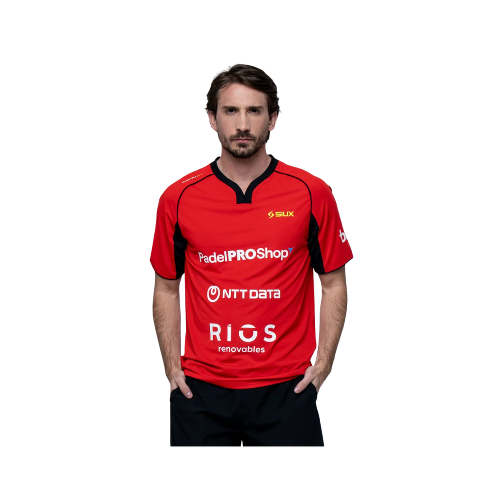 Siux T-shirt Men Sponsors Stupa Electra Red 2026