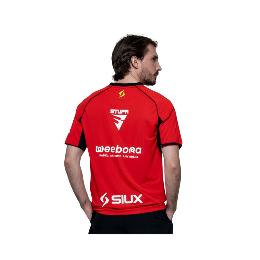 Siux T-shirt Men Sponsors Stupa Electra Red 2026