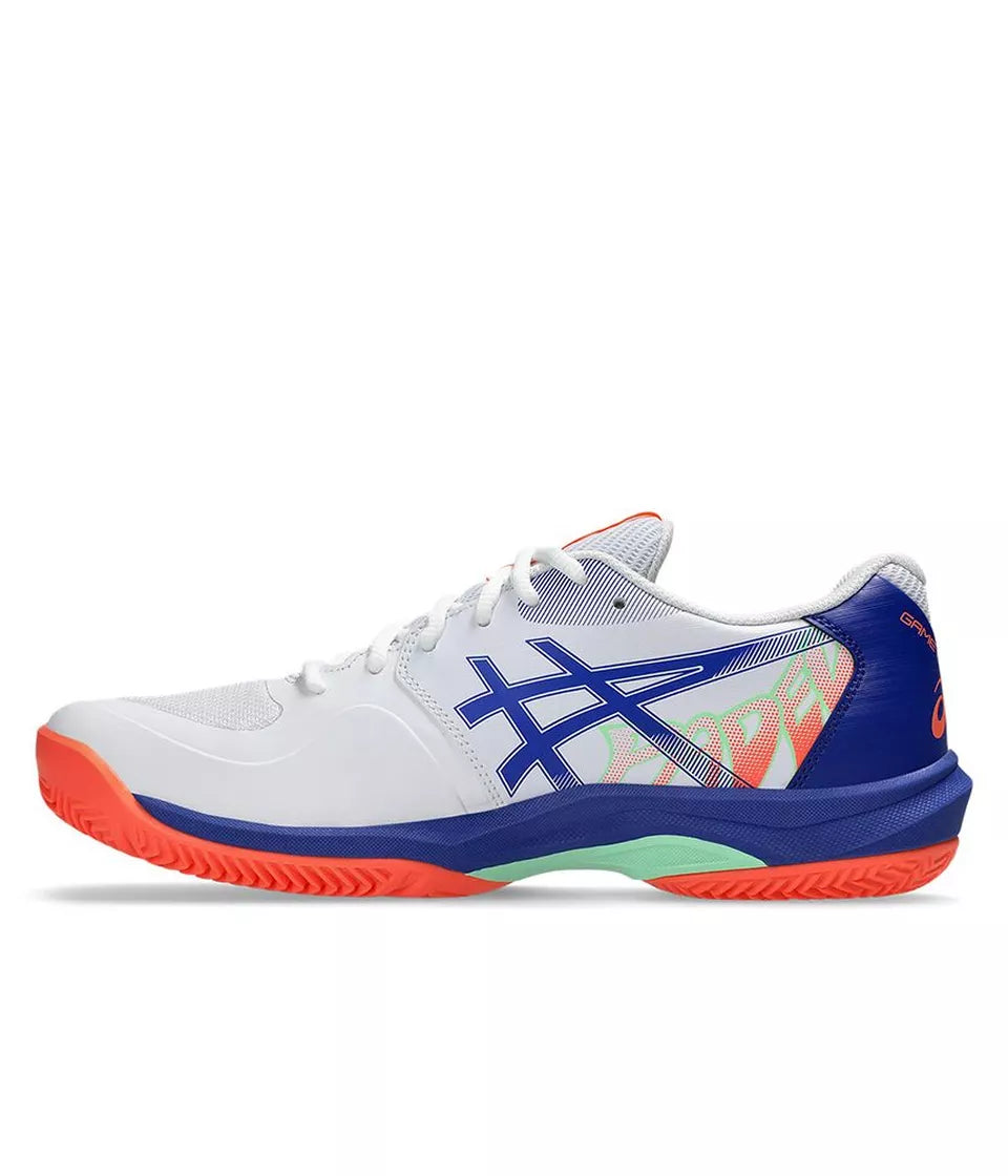 ASICS SHOES GAME FF PADEL WHITE/VIVID CORAL MEN