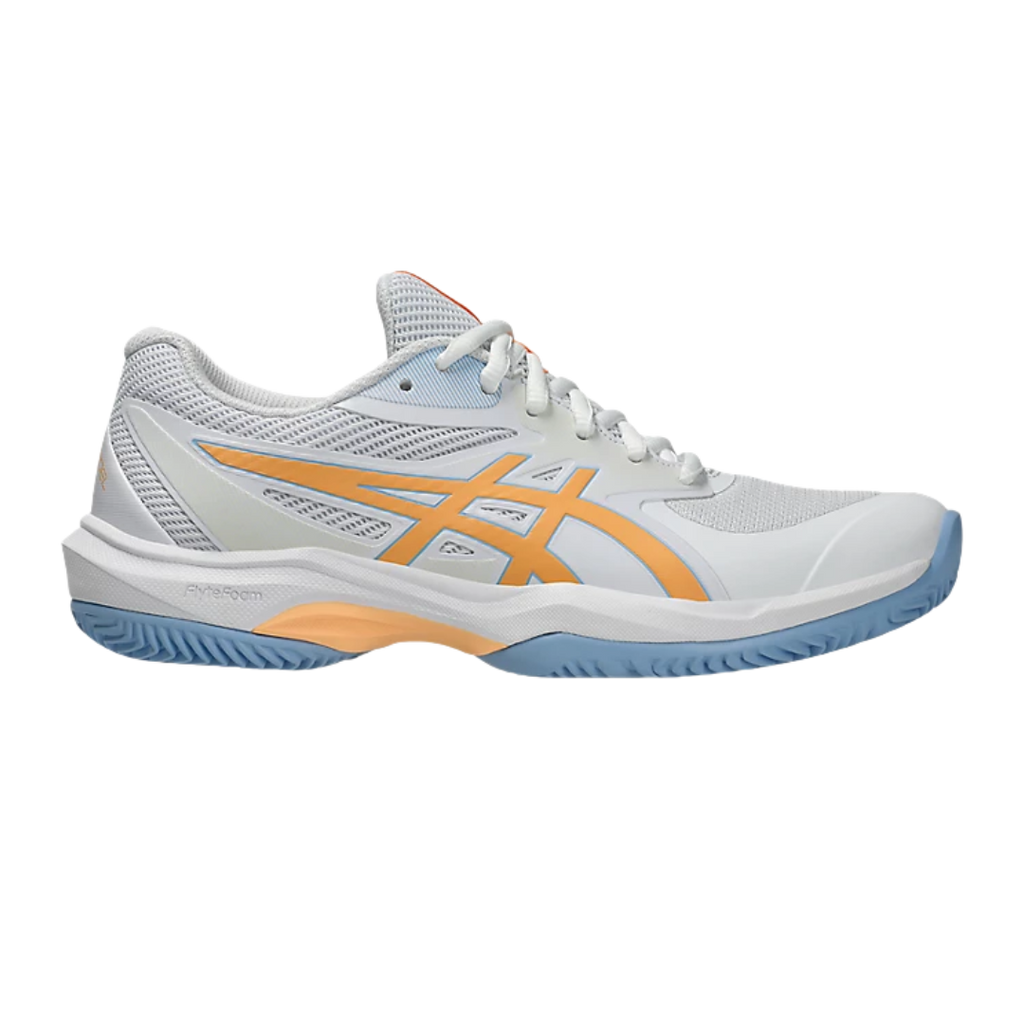 ASICS SHOES GAME FF PADEL WHITE/ORANGE GLOW WOMEN