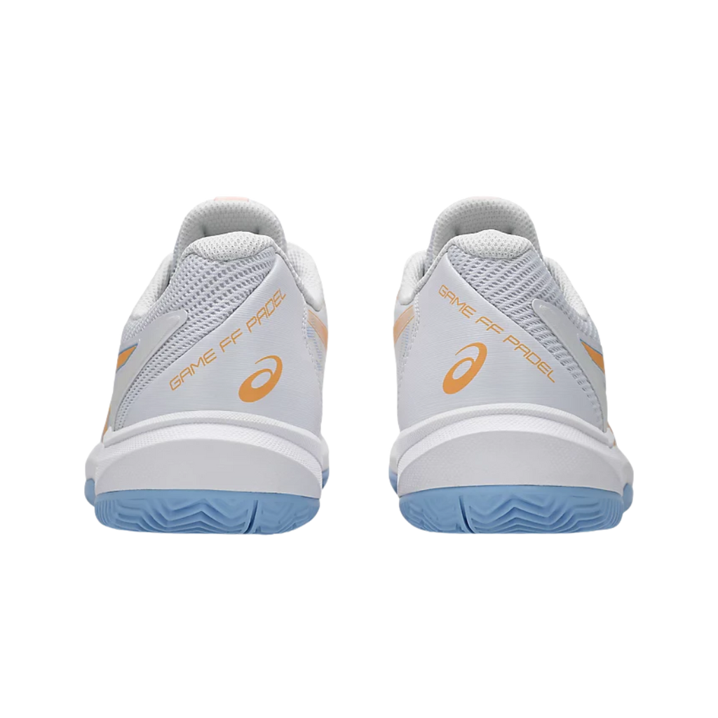 ASICS SHOES GAME FF PADEL WHITE/ORANGE GLOW WOMEN
